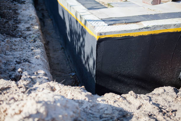 Residential Foundation Crack Repair installation at a Alden, NY home by SJ Waterproofing Pros
